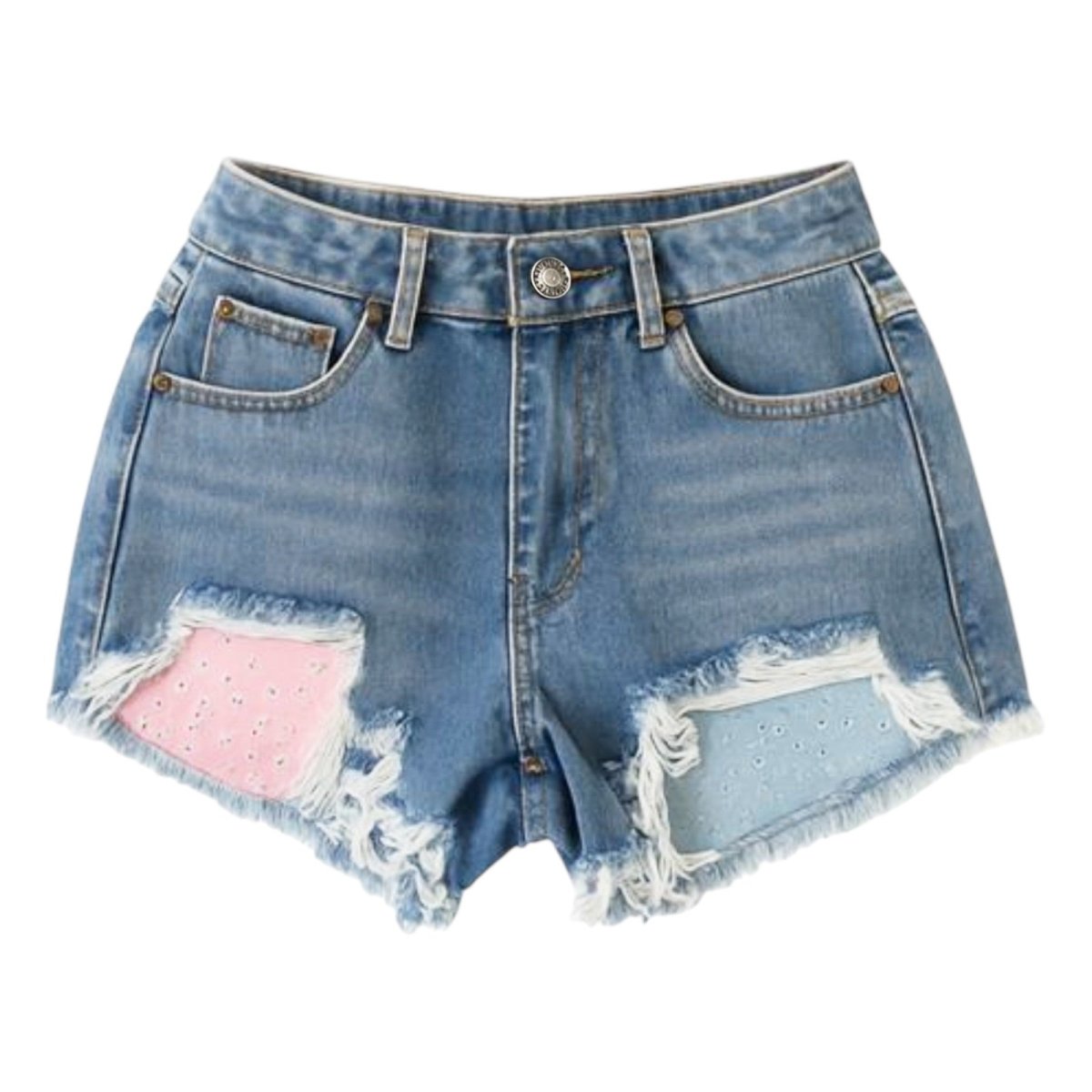 BANDANA POCKET MALIBU DENIM SHORTS (PREORDER) - SHORTS