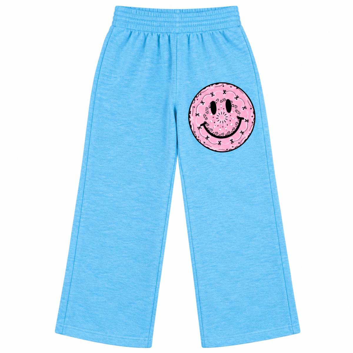 BANDANA SMILEY STRAIGHT LEG SWEATPANTS - FIREHOUSE