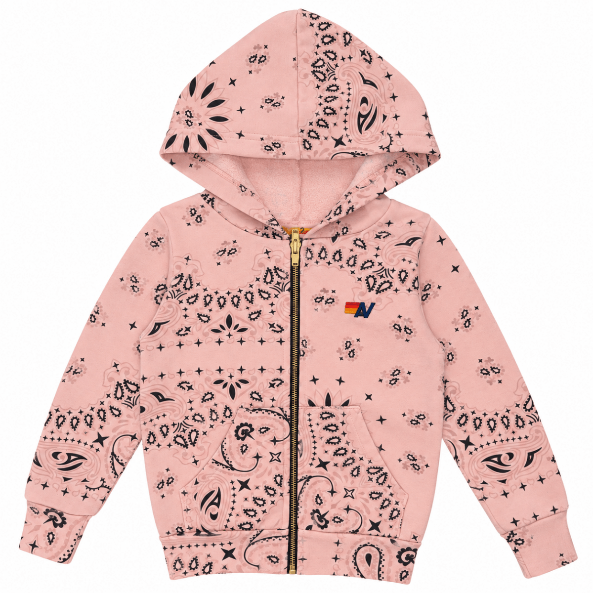 BANDANA ZIP UP HOODIE - AVIATOR NATION KIDS