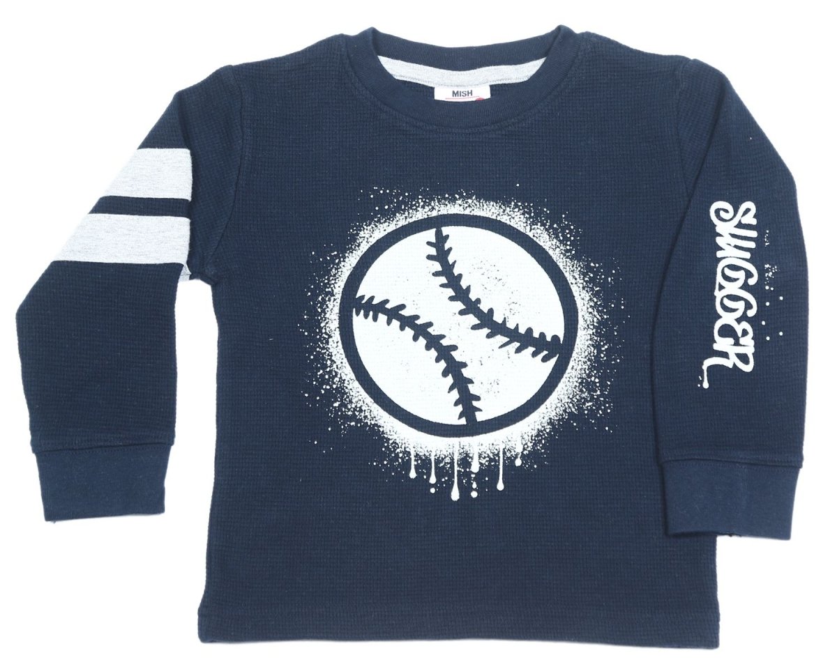 BASEBALL LONG SLEEVE TSHIRT (PREORDER) - MISH MISH