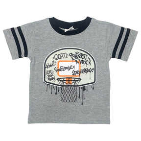 BASKETBALL GRAFFITI TSHIRT - MISH MISH - SHORT SLEEVE TOPS