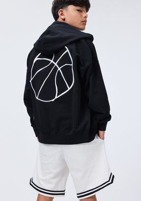 BASKETBALL MARLEY ZIP UP HOODIE (PREORDER) - HOODIES