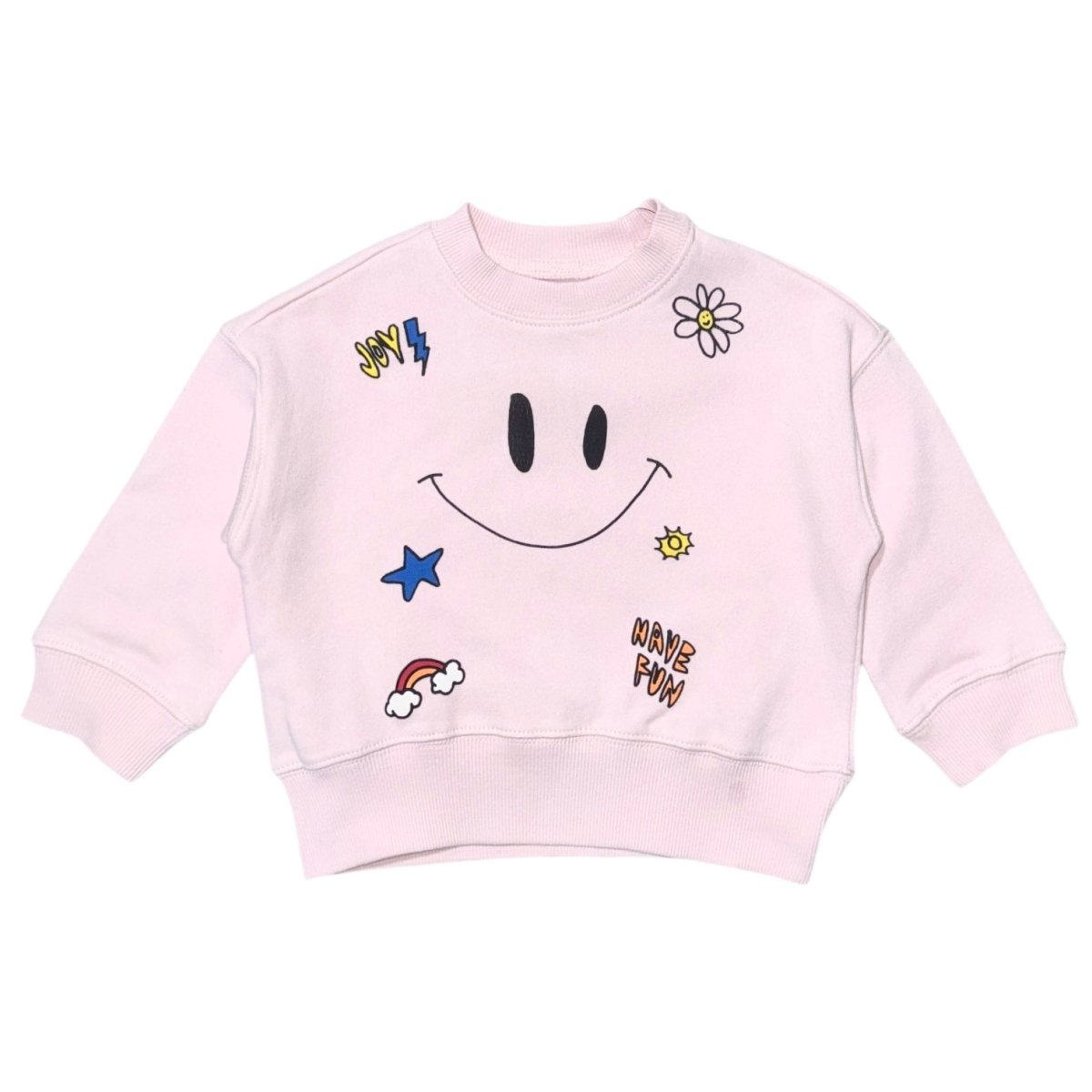 BE HAPPY ICONS SWEATSHIRT - CHASER KIDS