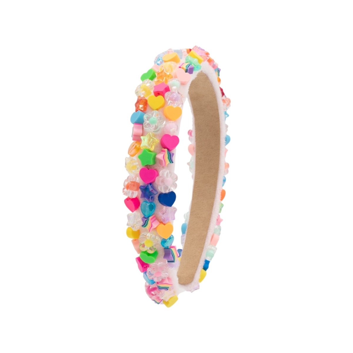 BEADED THIN HEADBAND - BARI LYNN