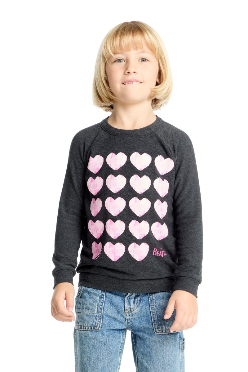 BEATLES HEART SWEATSHIRT (PREORDER) - SWEATERS