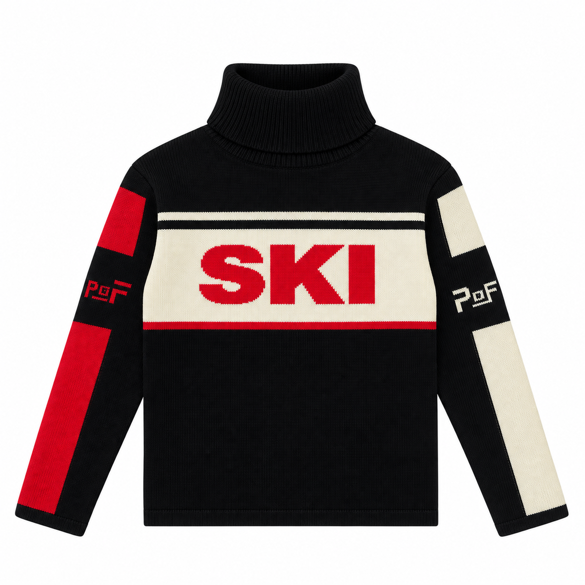 ALPINE SKI WOOL SWEATER