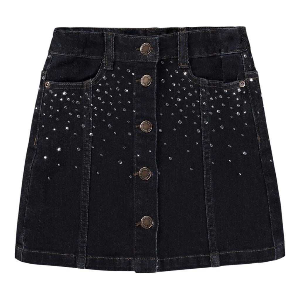 BERA RHINESTONE DENIM SKIRT by MOLO | Kids Fashion | Mini Dreamers