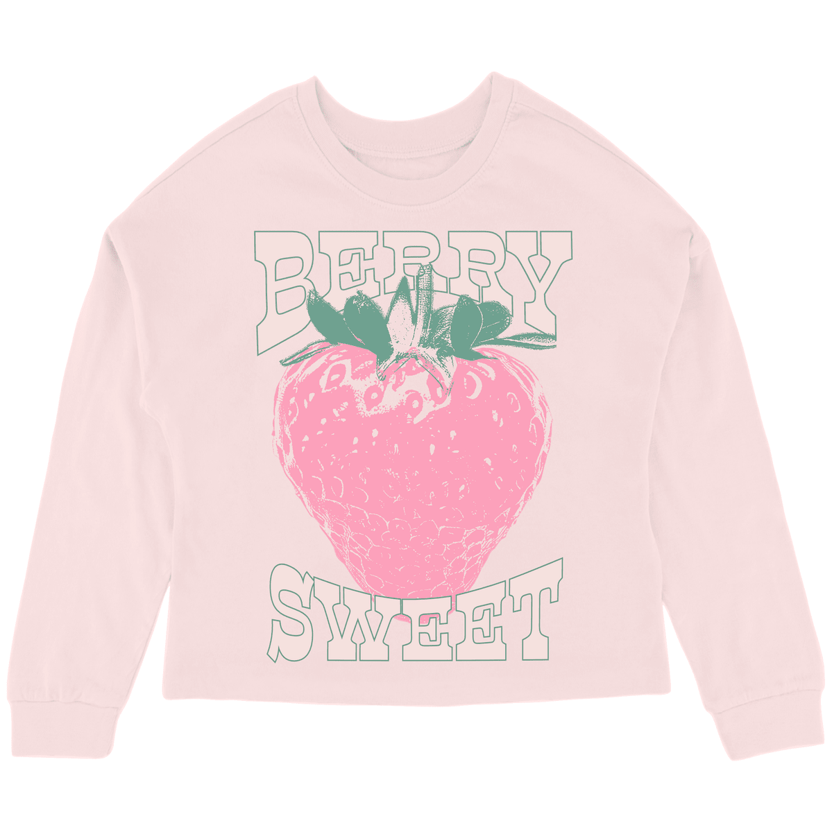 BERRY SWEET LONG SLEEVE TSHIRT (PREORDER) - TINY WHALES