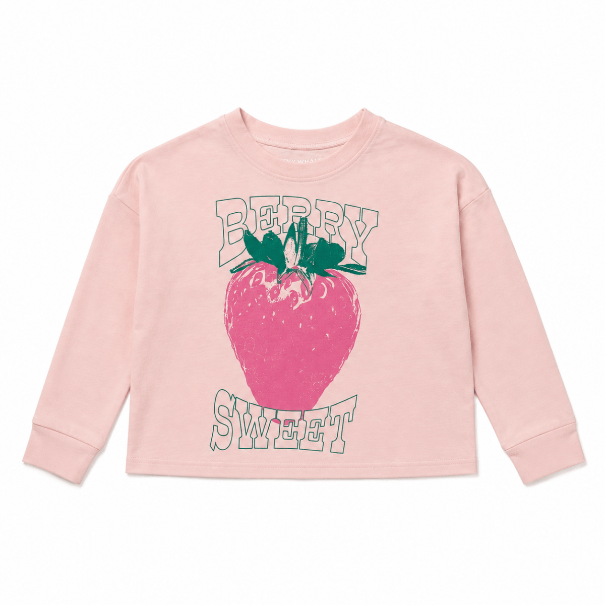 BERRY SWEET LONG SLEEVE TSHIRT - TINY WHALES
