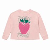 BERRY SWEET LONG SLEEVE TSHIRT - TINY WHALES - LONG SLEEVE TOPS