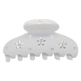 BLANC PETAL EYELET LIL EFFING CLAW CLIP - EMI JAY - CLIPS