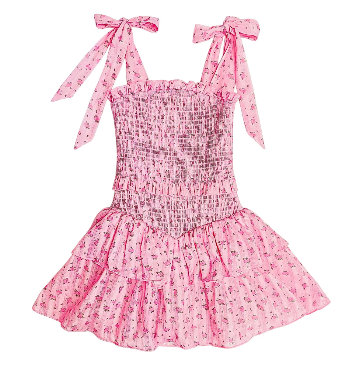 BLUSH ROSE DISTY EMERSON DRESS (PREORDER) - KATIE J NYC