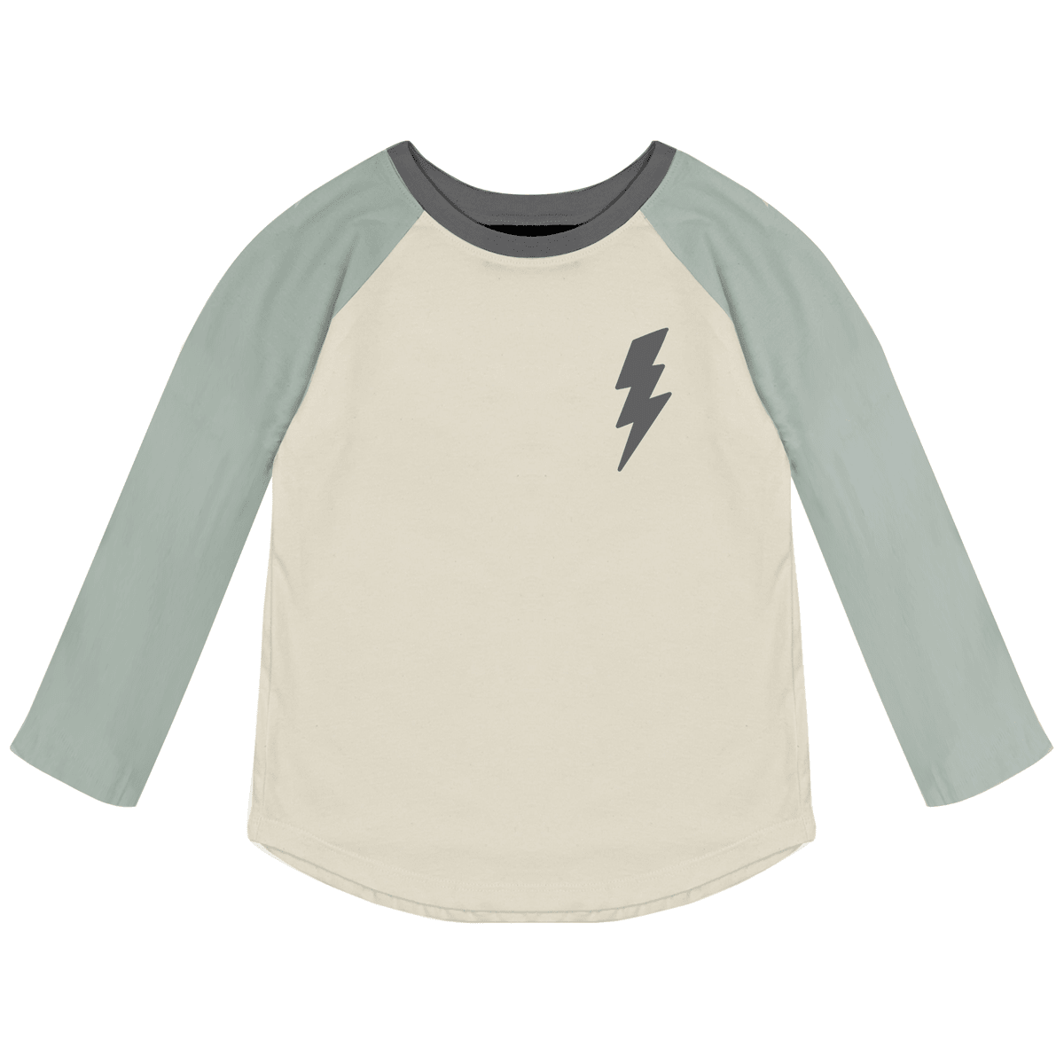 BOLT COLORBLOCK LONG SLEEVE TSHIRT (PREORDER) - TINY WHALES
