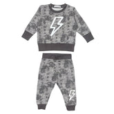 BOLT SWEATSHIRT AND SWEATPANTS SET - SET