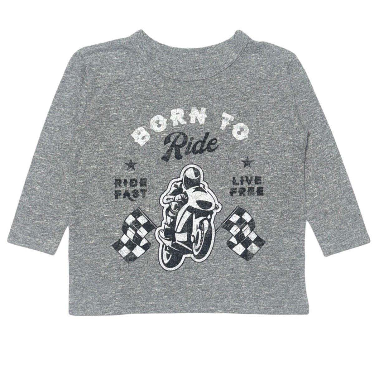 BORN TO RIDE LONG SLEEVE TSHIRT - CHASER KIDS