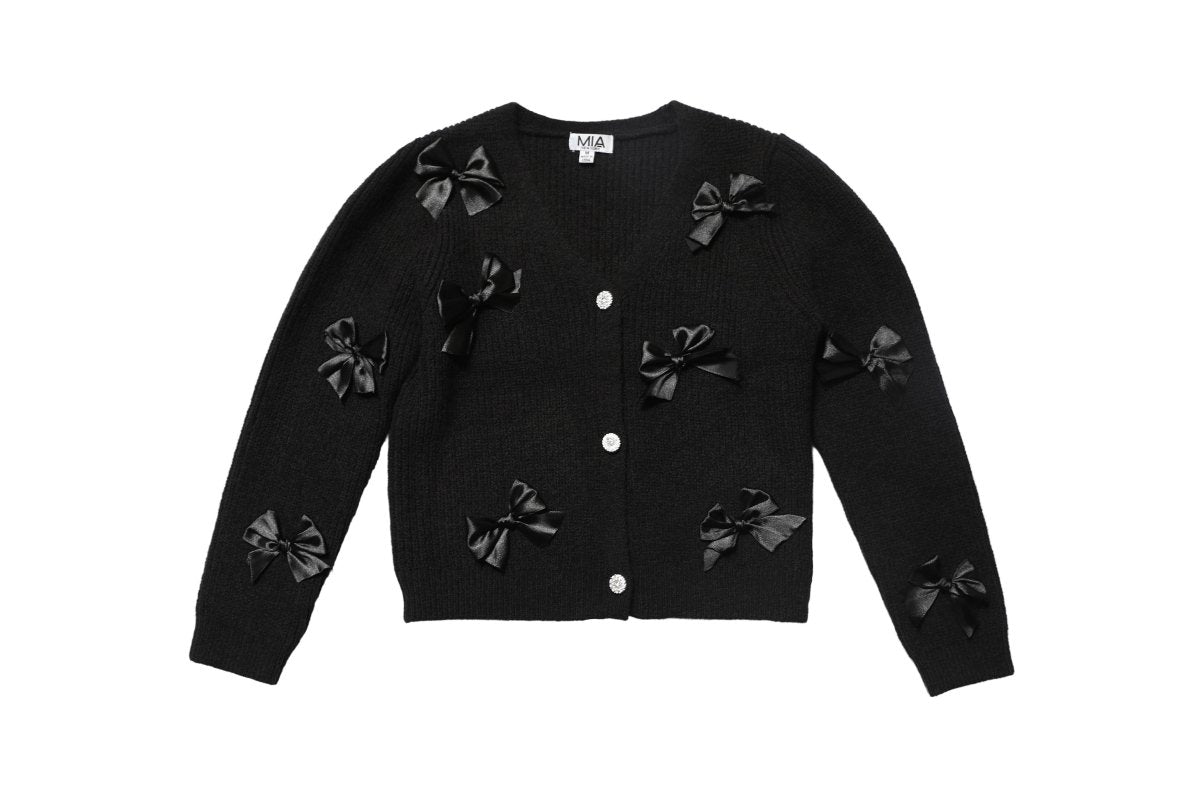 BOW CARDIGAN (PREORDER) - MINI DREAMERS