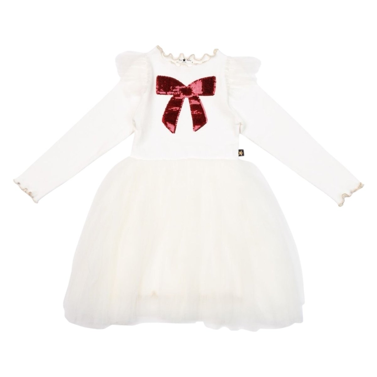 BOW FRILL TUTU DRESS - PETITE HAILEY