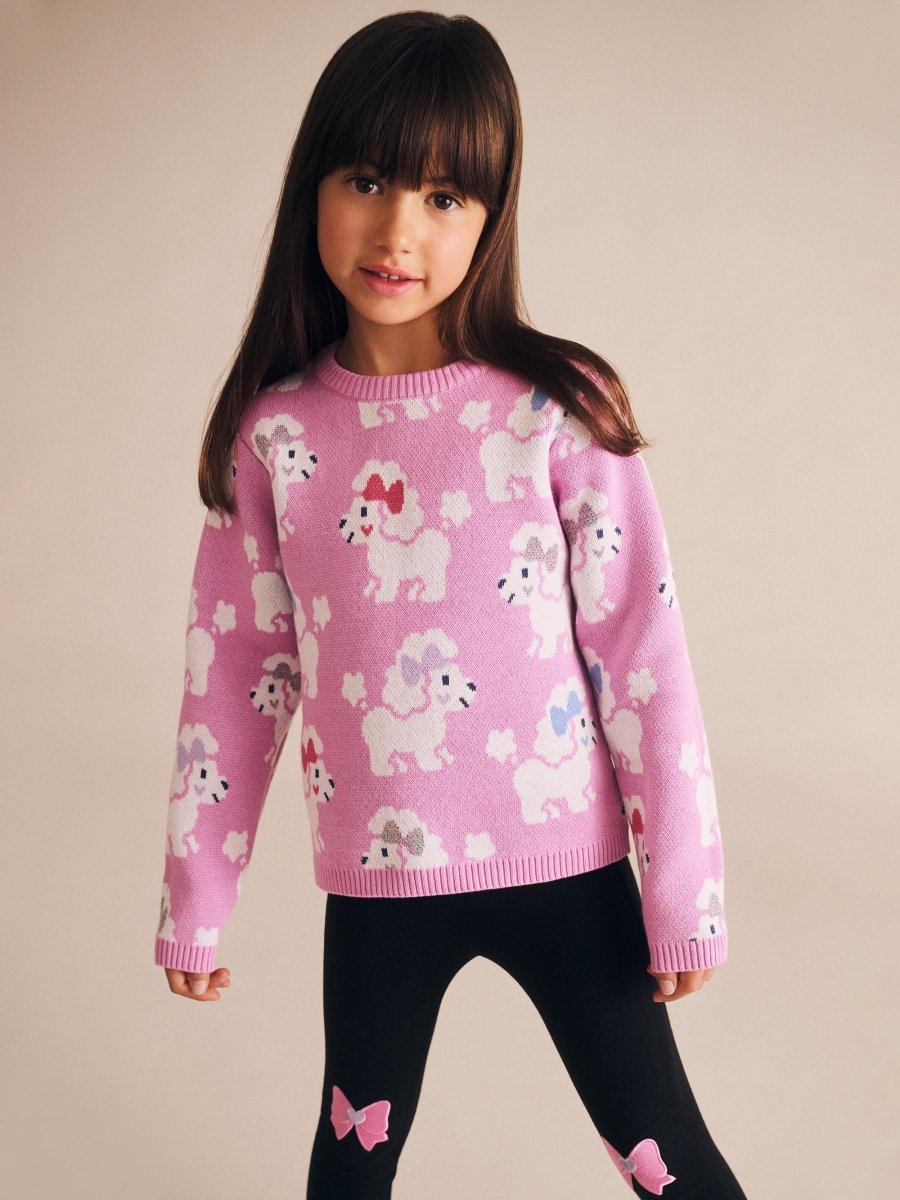 BOW LEGGINGS - LEGGINGS