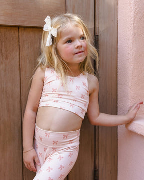 BOW LEGGINGS - RYLEE + CRU - LEGGINGS