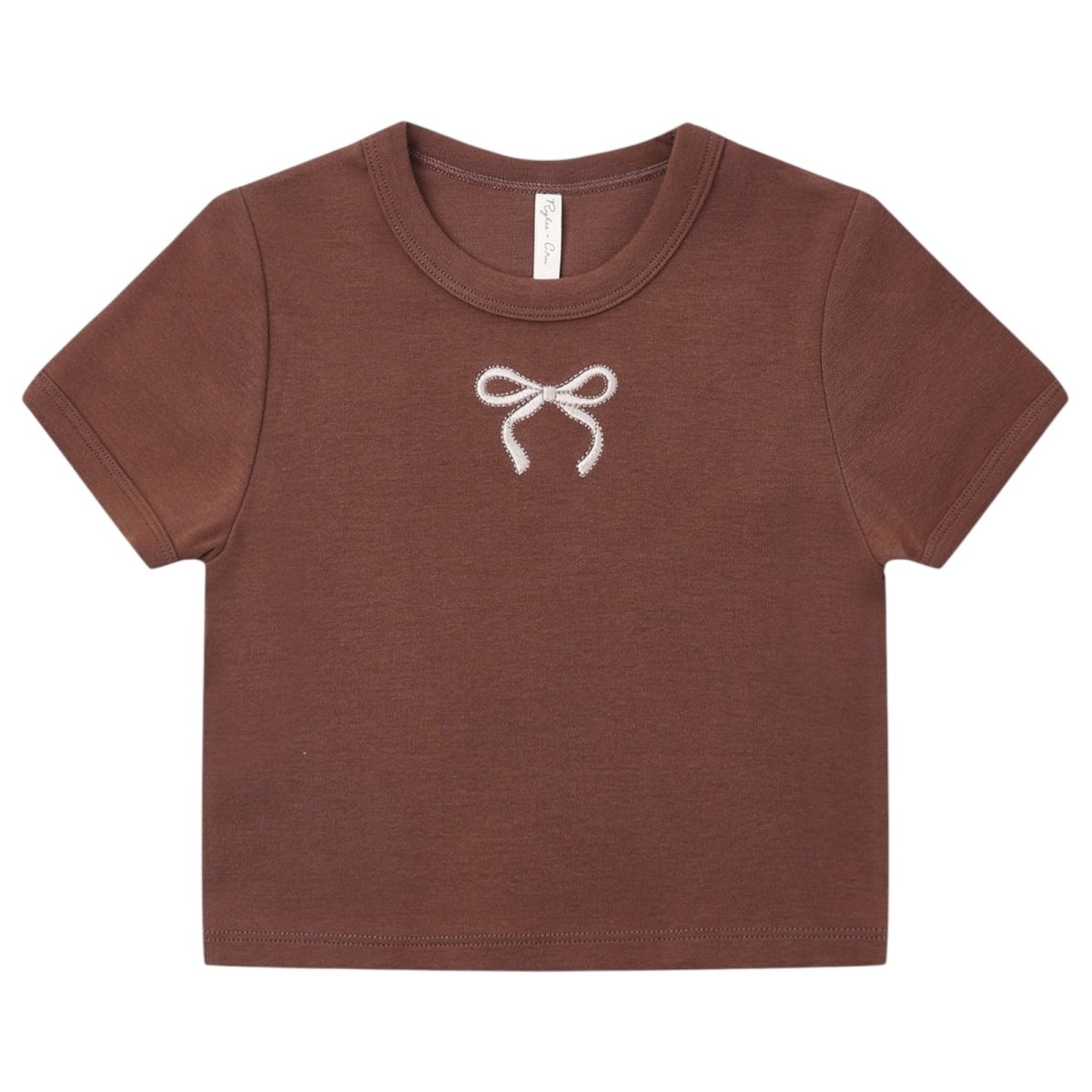 BOWS BAY TSHIRT - RYLEE + CRU - SHORT SLEEVE TOPS