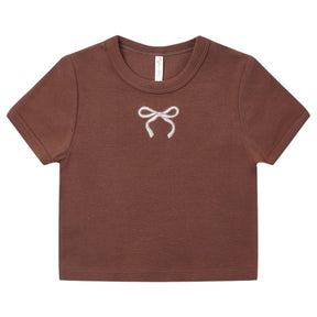BOWS BAY TSHIRT - RYLEE + CRU - SHORT SLEEVE TOPS
