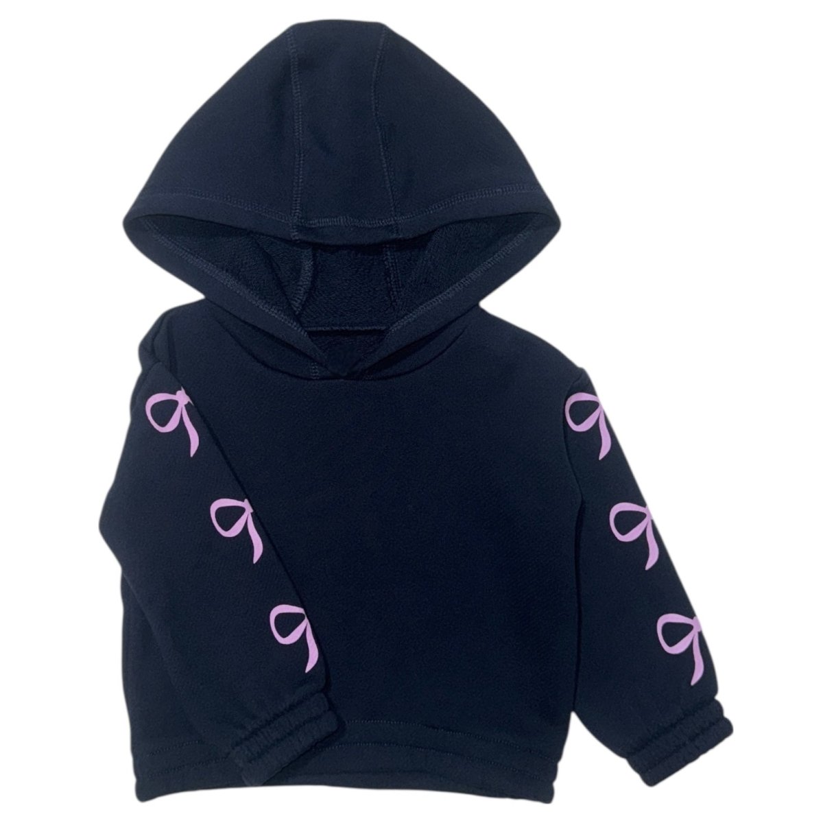 BOWS CROPPED HOODIE - CHASER KIDS