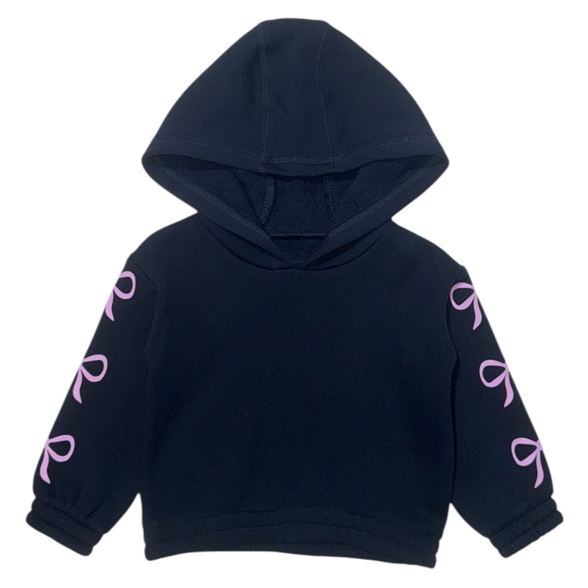 BOWS CROPPED HOODIE - CHASER KIDS