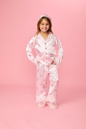 BOWS SILKY SET W/ FEATHERS - MINI DREAMERS - SET
