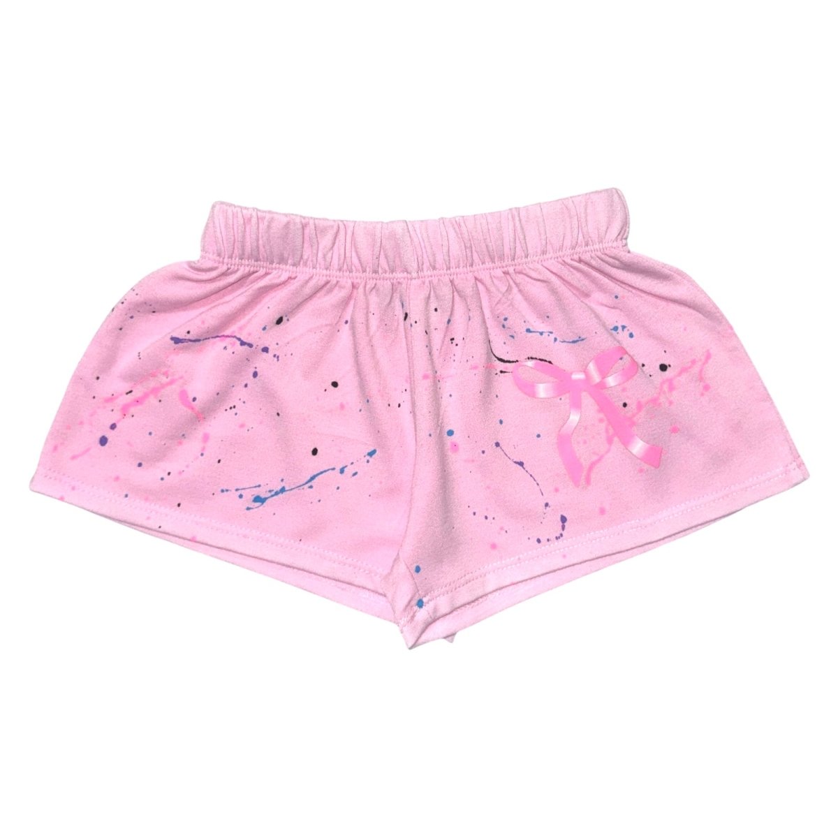 BOWS SPLATTER SHORTS - SHORTS