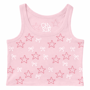 BOWS & STARS TANK TOP - CHASER KIDS