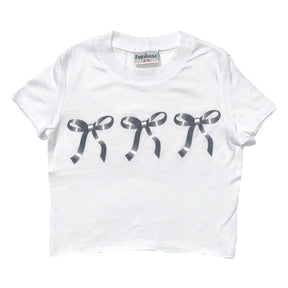 BOWS TSHIRT - SHORT SLEEVE TOPS