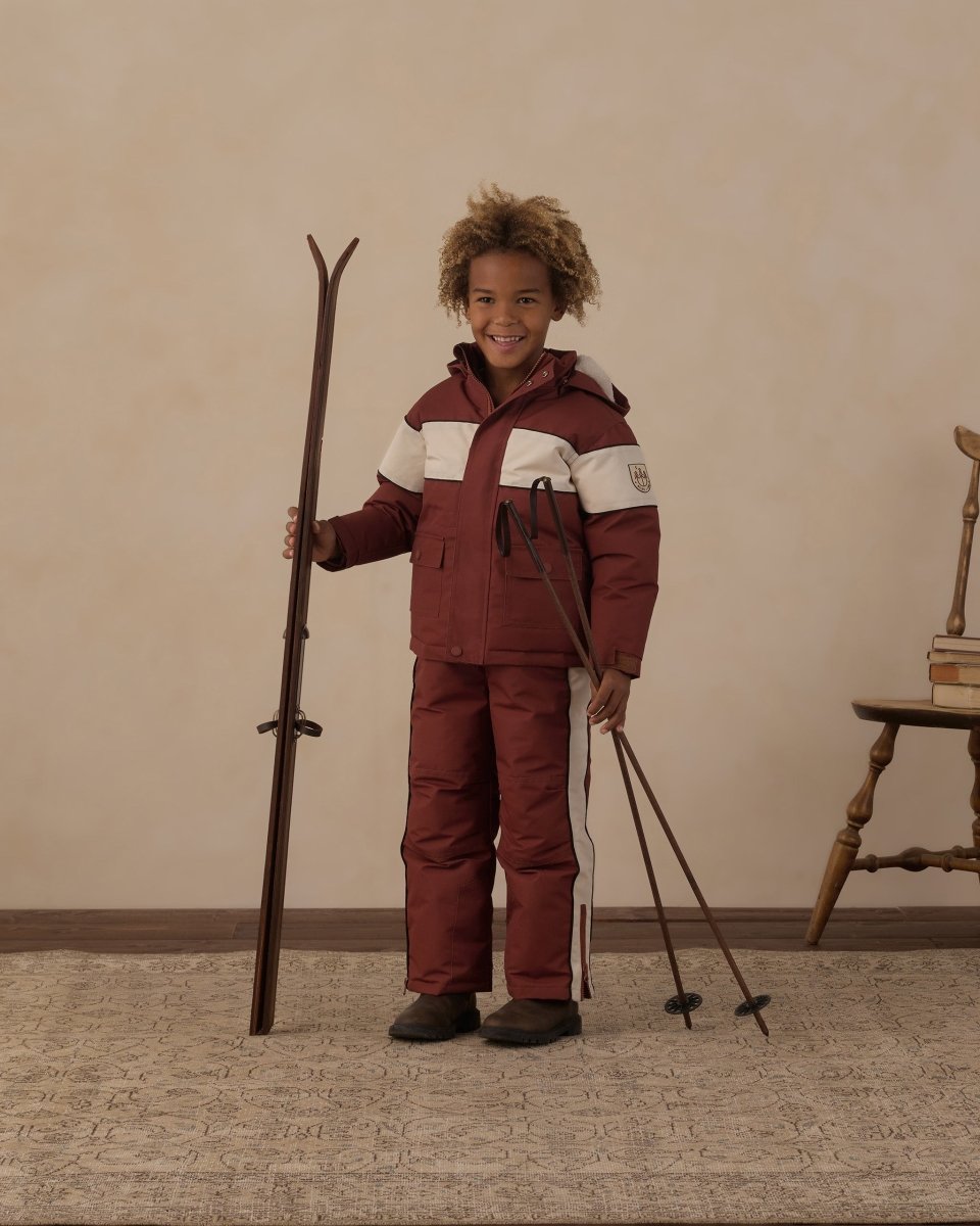 BRICK PARKA SKI JACKET - RYLEE + CRU - JACKETS
