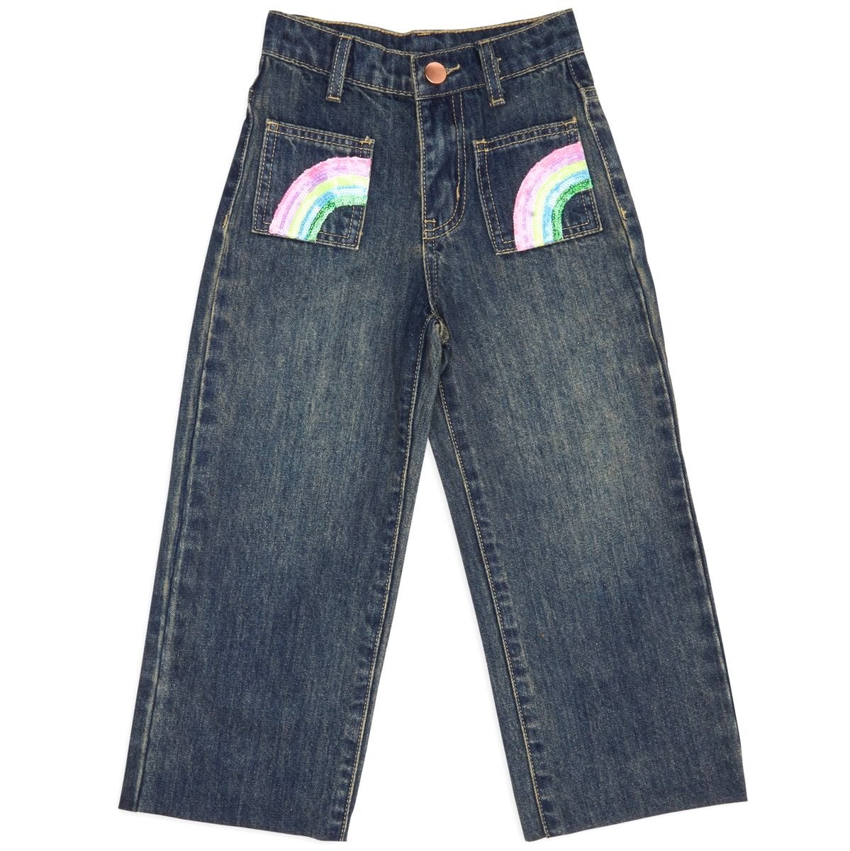 BROOKLYN RAINBOW DENIM PANTS (PREORDER) - PANTS