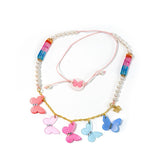 BUTTERFLIES NECKLACE (PREORDER) - LILIES & ROSES