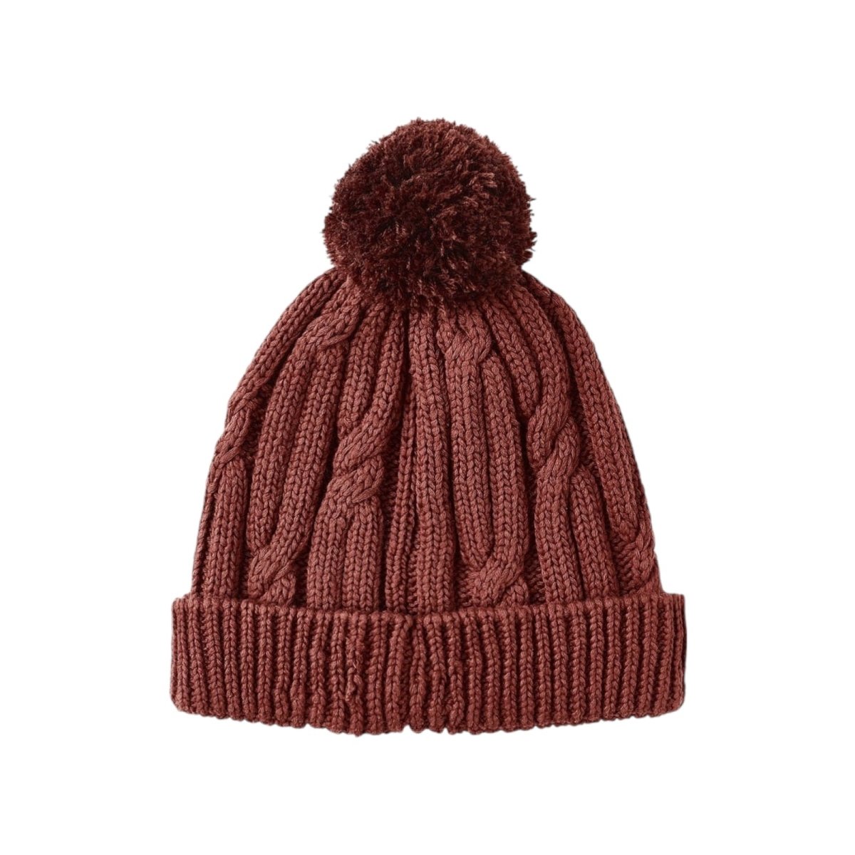 CABLE KNIT BEANIE - BEANIES