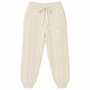 CABLE KNIT SWEATPANTS - PARFUM DE FIT