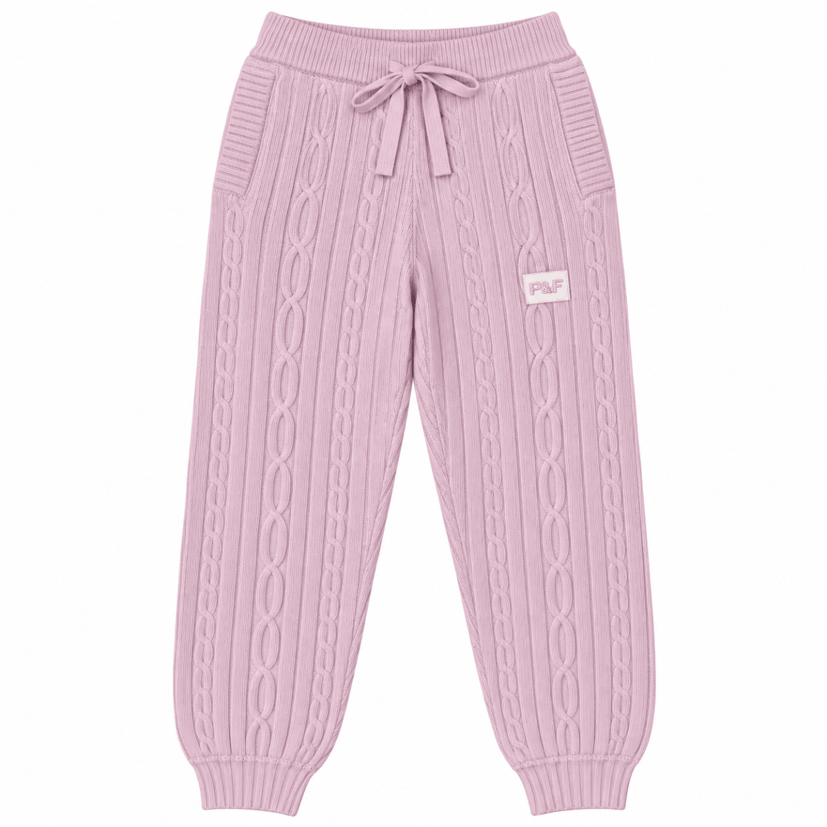 CABLE KNIT SWEATPANTS - PARFUM DE FIT