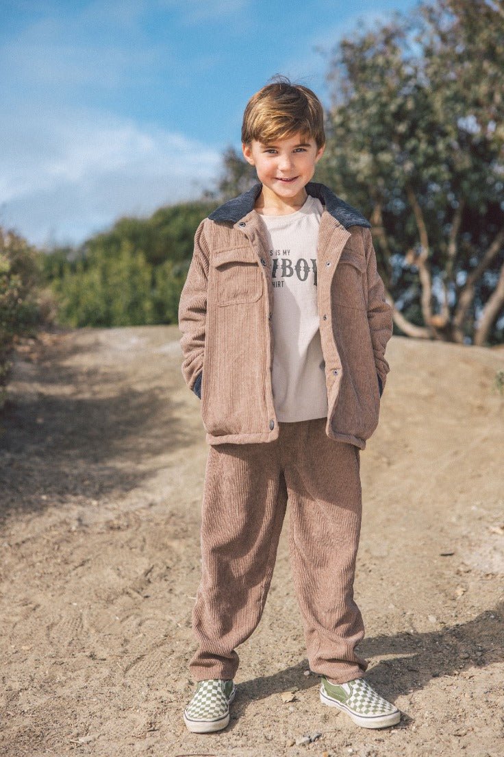 CAMDEN CORDUROY PANTS - FEATHER 4 ARROW