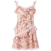 CAMELLIA FRILL MINI DRESS (PREORDER) - MARLO - DRESSES