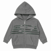 CAMO STRIPE ZIP UP HOODIE - CHASER KIDS