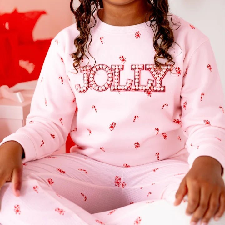 CANDY CANE FLARE LEGGINGS (PREORDER) - SWEET WINK