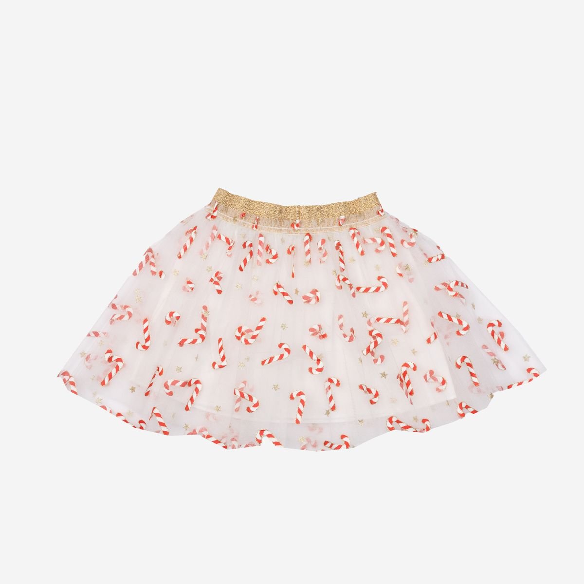 CANDY CANE TOP AND SKIRT SET - PETITE HAILEY