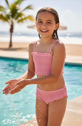 CANDY CRINKLE TWO PIECE BIKINI (PREORDER) - TWO PIECE BIKINI