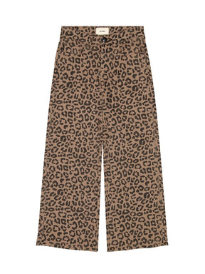 CATWALK LEOPARD NINI WIDE LEG JEANS (PREORDER) - DL 1961 KIDS
