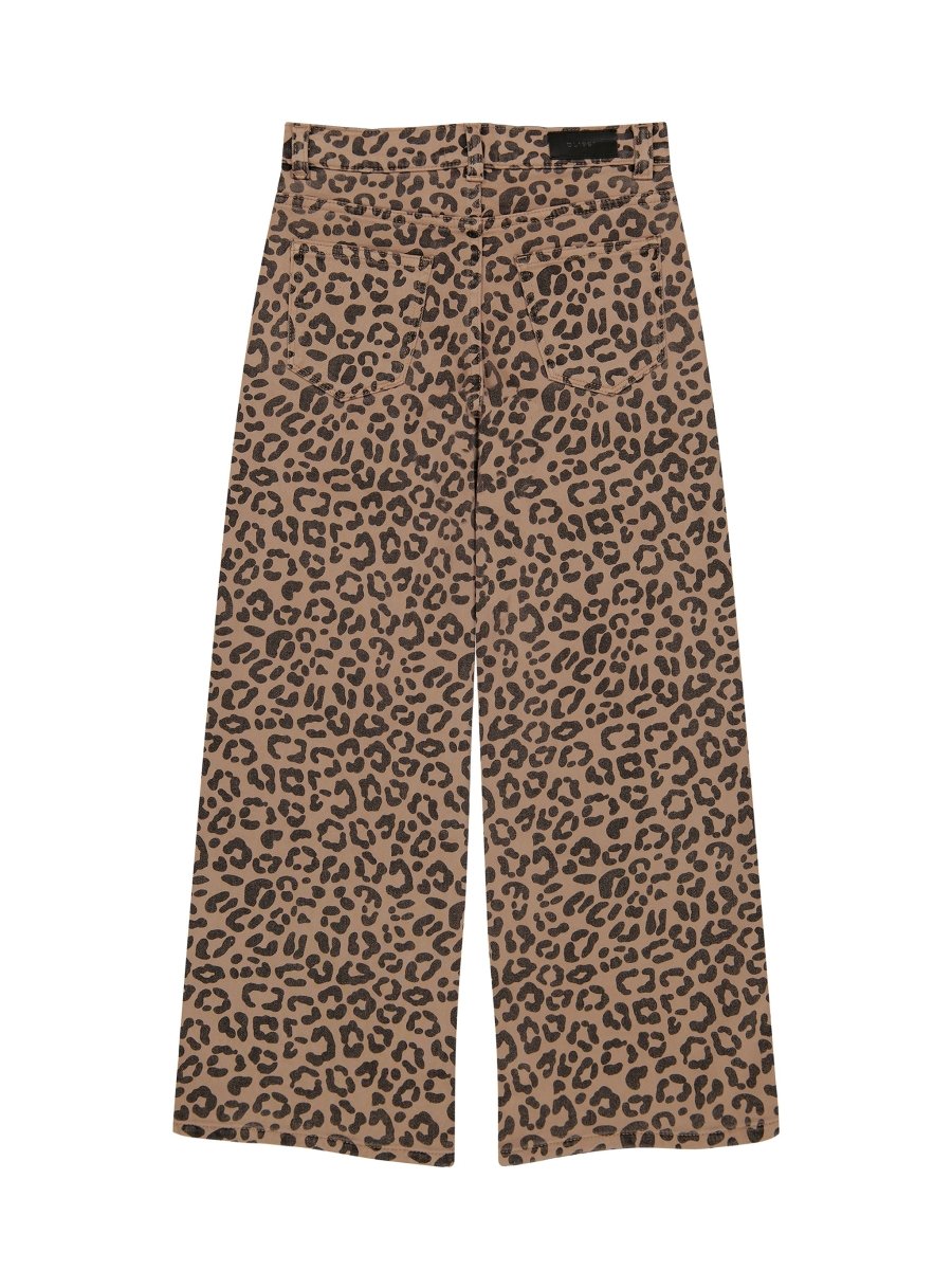 CATWALK LEOPARD NINI WIDE LEG JEANS (PREORDER) - DL 1961 KIDS