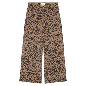 CATWALK LEOPARD NINI WIDE LEG JEANS - PANTS