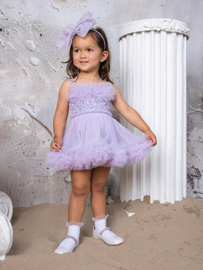 CELESTIAL SHINE BEBE TUTU DRESS (PREORDER) - DRESSES