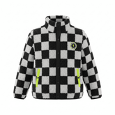CHECK IT SHERPA JACKET (PREORDER) - TINY WHALES