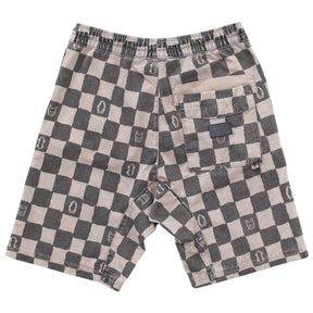 CHECKERED DISHES SHORTS (PREORDER) - MUNSTER KIDS
