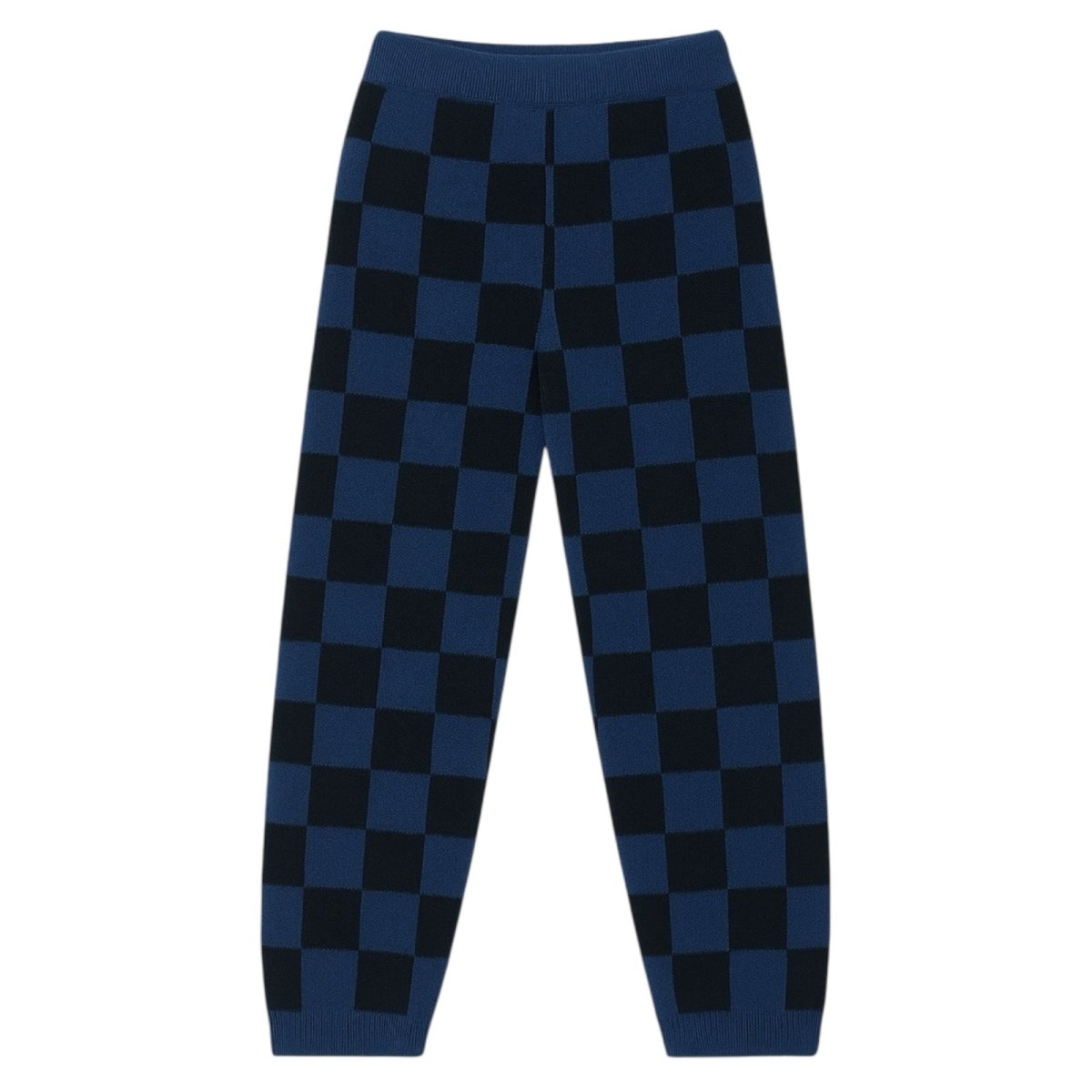 CHECKERED FUZZY FLEECE LOUNGE PANTS - CHASER KIDS